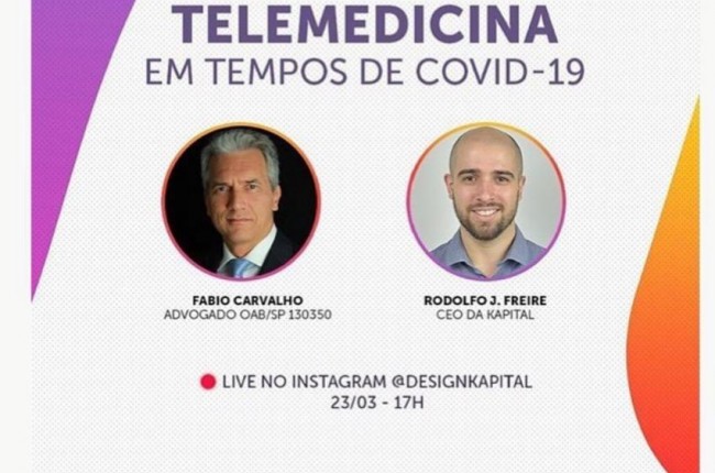 imagem TELEMEDICINA EM TEMPOS DE COVID-19 - LIVE INSTAGRAM 2020-03-23